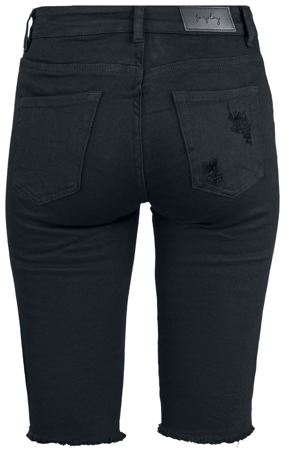 Short  de Forplay - Short Usé - 27 à 34 - pour Femme - noir - Forplay - View 2