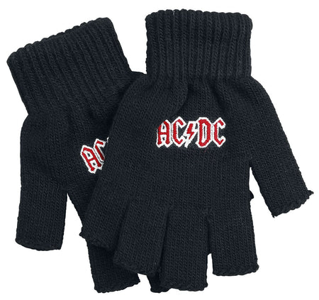 Mitaines  de AC/DC - Logo - pour Unisexe - noir - AC/DC