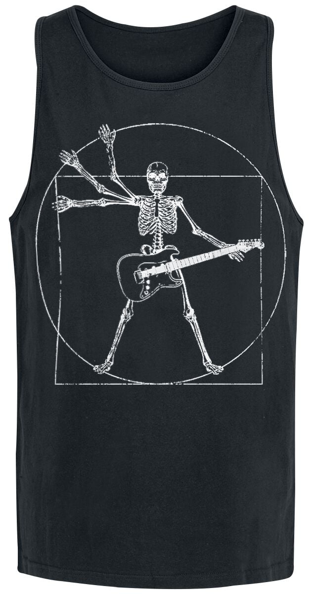 Débardeur Fun de Slogans - Let's Rock - S à XL - pour Homme - noir - Slogans