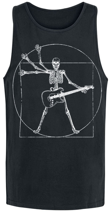 Débardeur Fun de Slogans - Let's Rock - S à XL - pour Homme - noir - Slogans