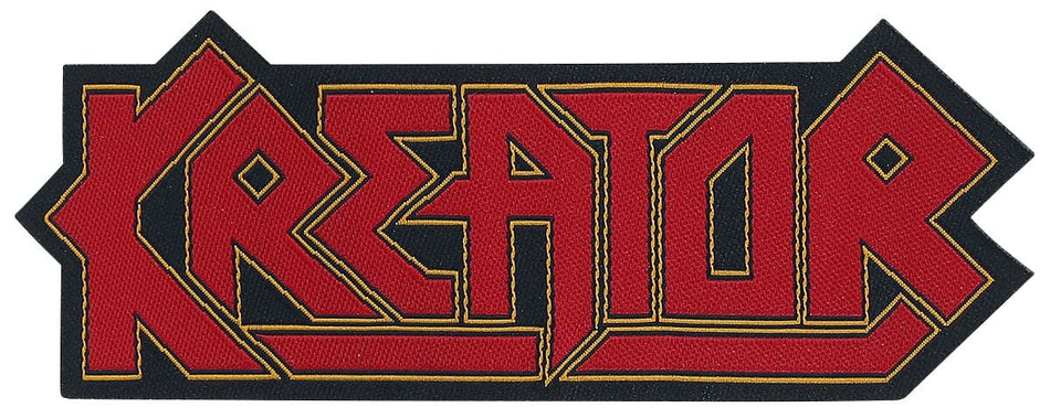 Patch  de Kreator - Kreator Logo - pour Unisexe - noir/rouge - Kreator