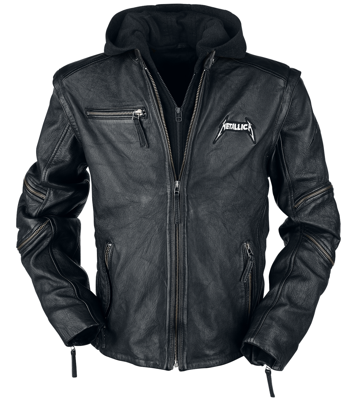 Veste en cuir  de Metallica - Master Of Puppets - M à L - pour Homme - noir - metallica - View 2