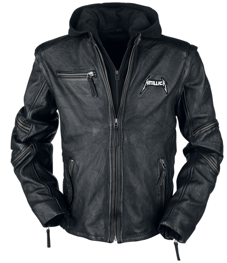 Veste en cuir  de Metallica - Master Of Puppets - M à L - pour Homme - noir - metallica - View 2