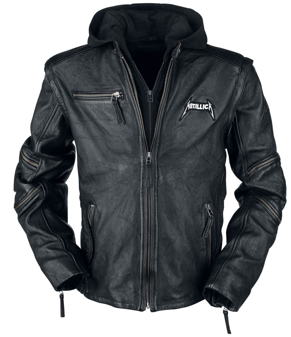 Veste en cuir  de Metallica - Master Of Puppets - M à L - pour Homme - noir - metallica - View 2