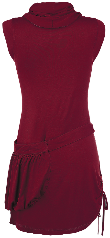 Robe courte  de RED by EMP - Robe Col Haut - S à L - pour Femme - bordeaux - RED by EMP - View 2
