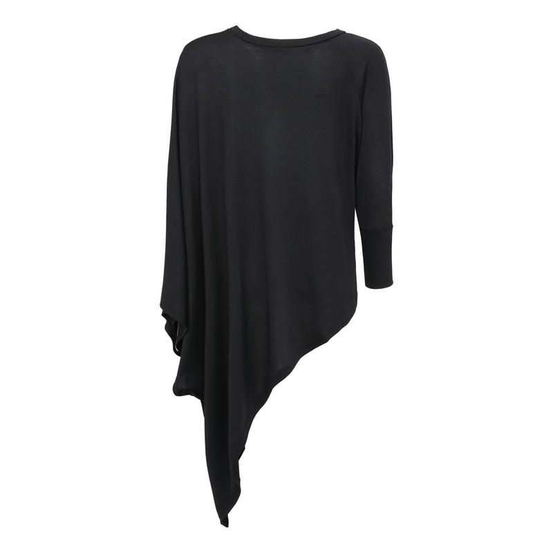 Sweat-shirt  de Forplay - Pull Asymétrique - S à XXL - pour Femme - noir - Forplay - View 2