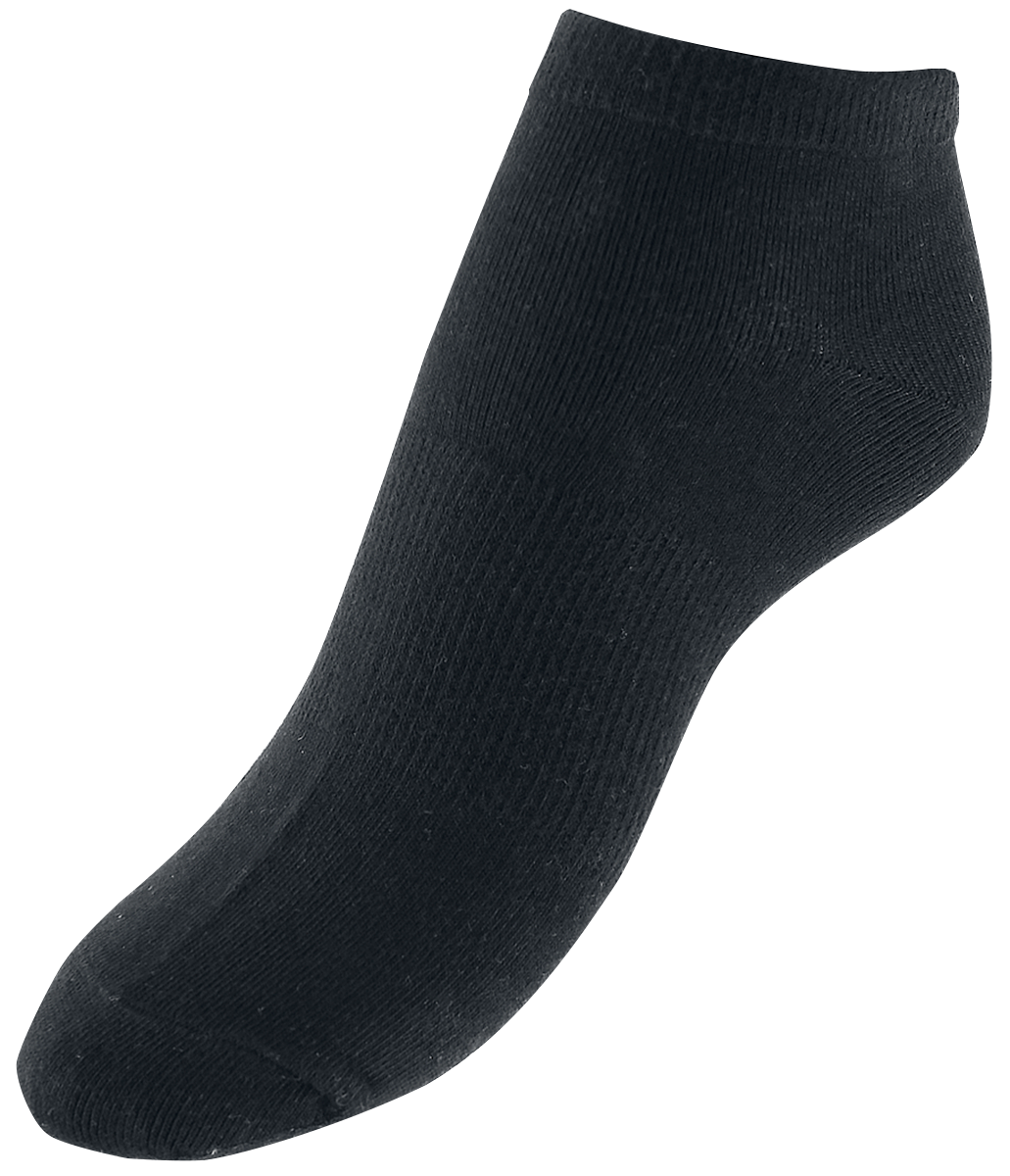 Chaussettes Gothic de Urban Classics - Socquettes - Lot de 5 - EU35-38 à EU 47-50 - pour Unisexe - noir - Urban Classics - View 2