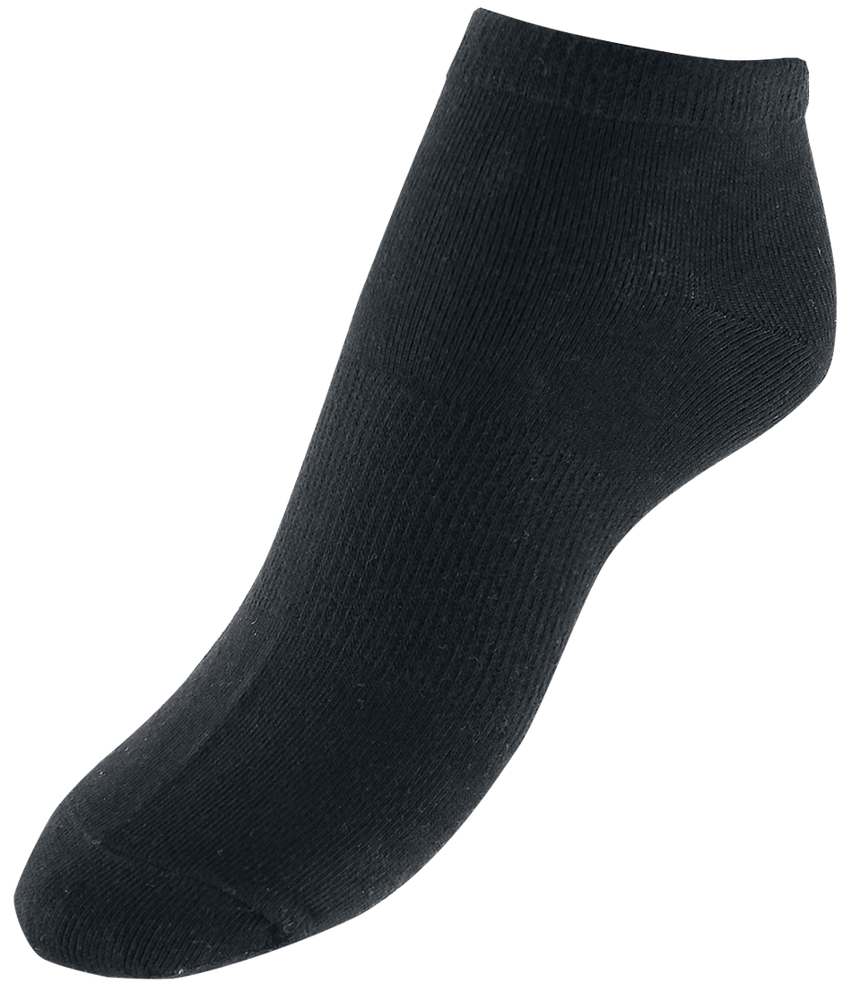 Chaussettes Gothic de Urban Classics - Socquettes - Lot de 5 - EU35-38 à EU 47-50 - pour Unisexe - noir - Urban Classics - View 2