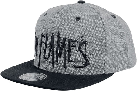 Casquette  de In Flames - Logo - pour Unisexe - noir/gris - In Flames