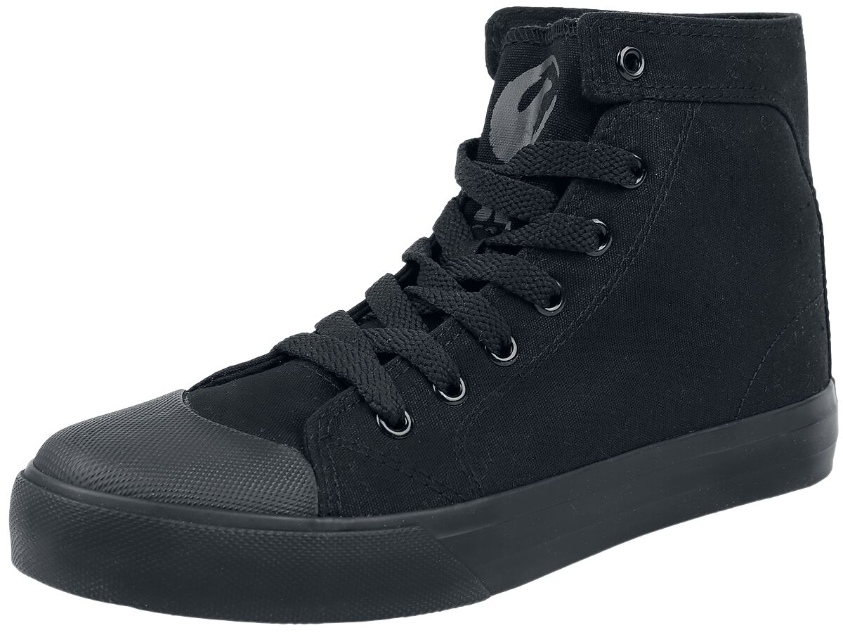 Baskets hautes Rockabilly de Black Premium by EMP - Walk The Line - EU37 à EU46 - pour Unisexe - noir - Black Premium by EMP