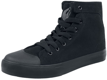 Baskets hautes Rockabilly de Black Premium by EMP - Walk The Line - EU37 à EU46 - pour Unisexe - noir - Black Premium by EMP