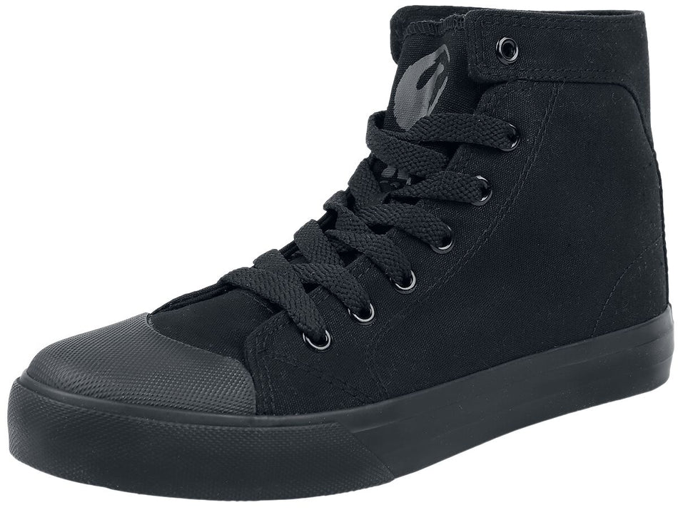 Baskets hautes Rockabilly de Black Premium by EMP - Walk The Line - EU37 à EU46 - pour Unisexe - noir - Black Premium by EMP