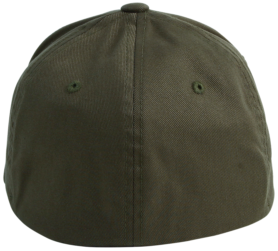 Casquette  de Flexfit - Wooly Combed - pour Unisexe - olive - Flexfit - View 2