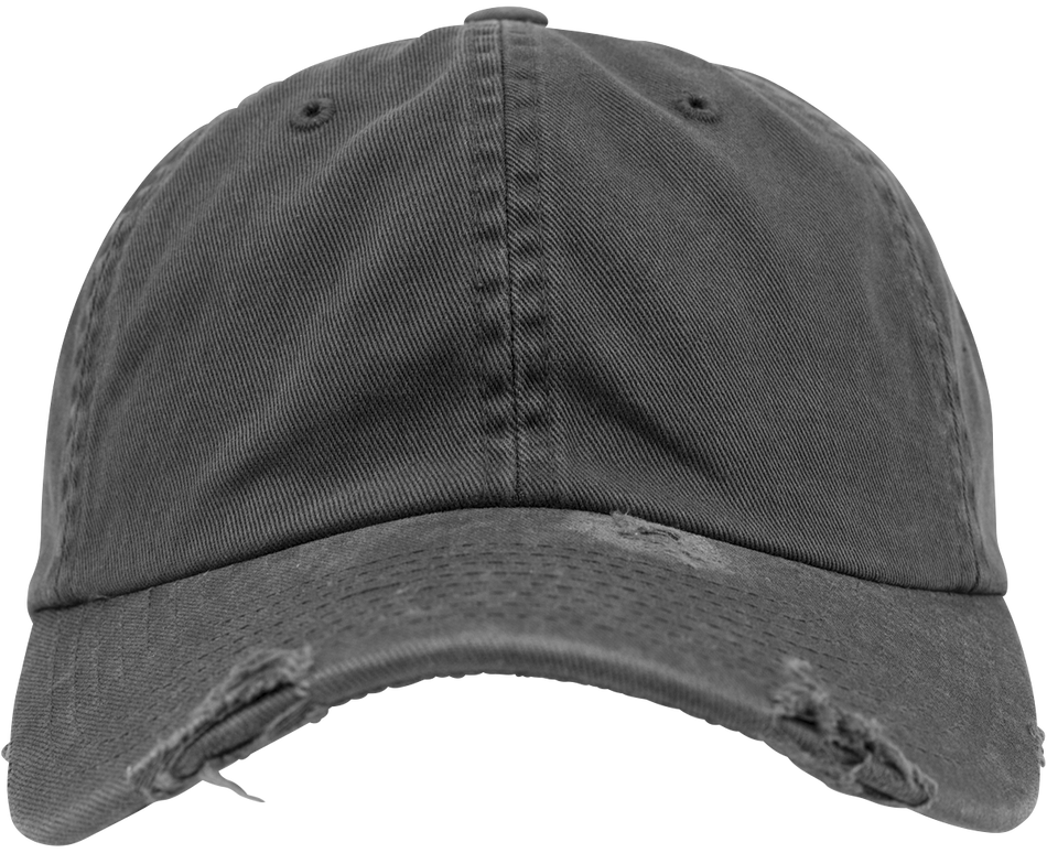 Casquette  de Flexfit - Casquette Destroyed Low Profile - pour Unisexe - gris foncé - Flexfit - View 2