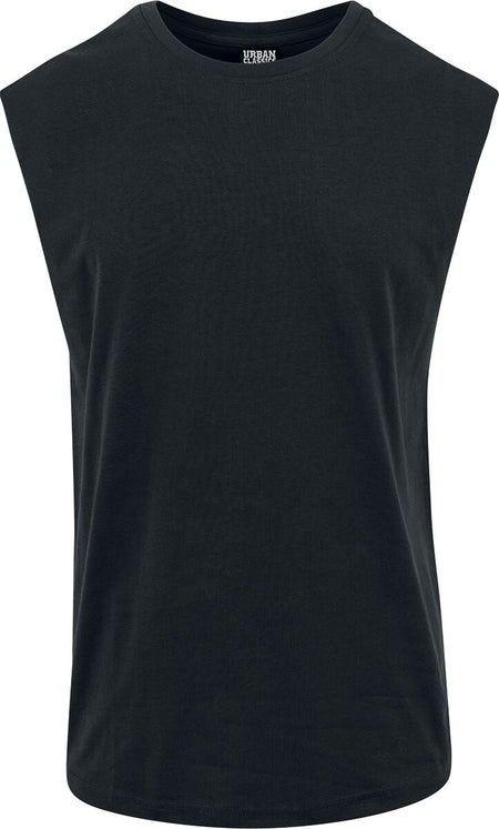 T-Shirt Manches courtes  de Urban Classics - Débardeur Larges Emmanchures - S à 3XL - pour Homme - noir - Urban Classics
