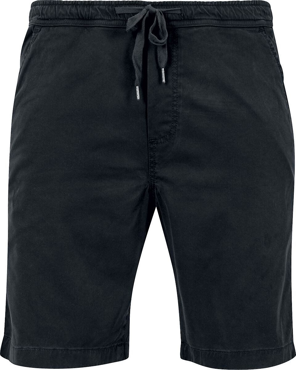 Short  de Urban Classics - Joggshorts En Twill Strech - S à XXL - pour Homme - noir - Urban Classics