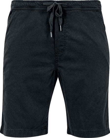 Short  de Urban Classics - Joggshorts En Twill Strech - S à XXL - pour Homme - noir - Urban Classics
