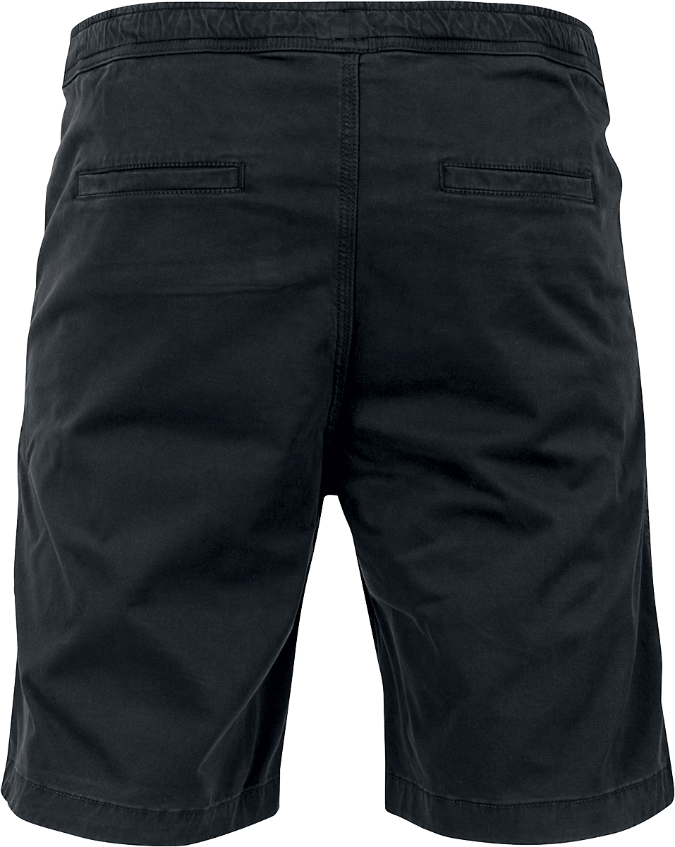 Short  de Urban Classics - Joggshorts En Twill Strech - S à XXL - pour Homme - noir - Urban Classics - View 2