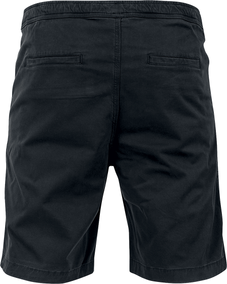 Short  de Urban Classics - Joggshorts En Twill Strech - S à XXL - pour Homme - noir - Urban Classics - View 2