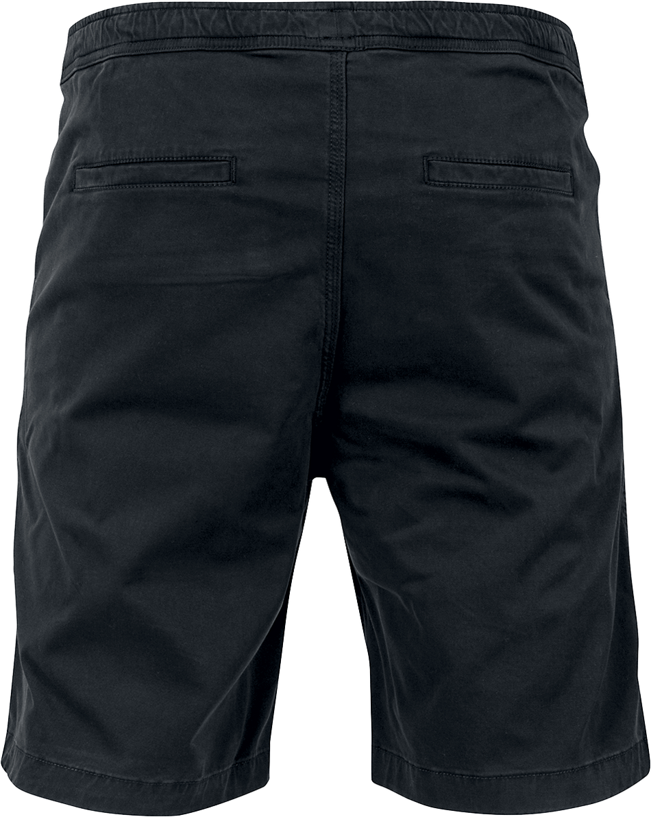 Short  de Urban Classics - Joggshorts En Twill Strech - S à XXL - pour Homme - noir - Urban Classics - View 2