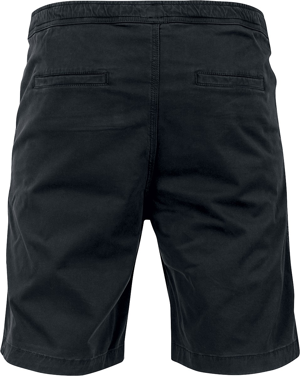 Short  de Urban Classics - Joggshorts En Twill Strech - S à XXL - pour Homme - noir - Urban Classics - View 2