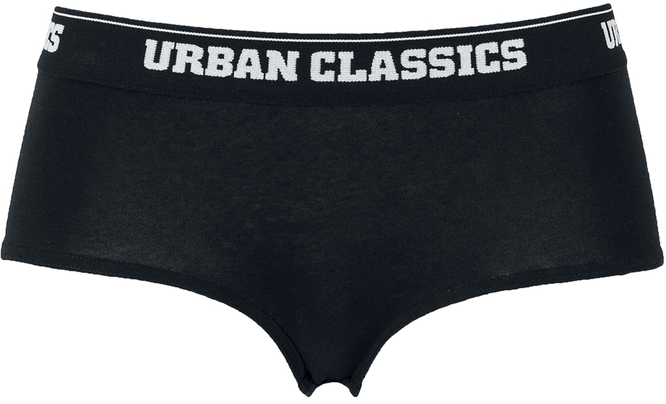 Lot de culottes  de Urban Classics - Lot De 2 Slips Femme Logo - XS à S - pour Femme - noir - Urban Classics - View 2