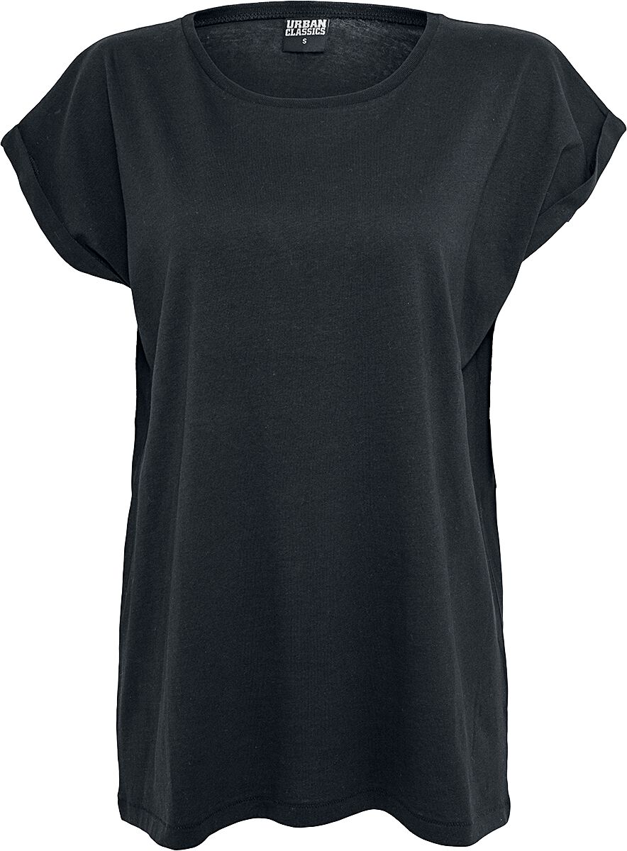 T-Shirt Manches courtes  de Urban Classics - T-shirt Manches Larges Femme - XS à 5XL - pour Femme - noir - Urban Classics