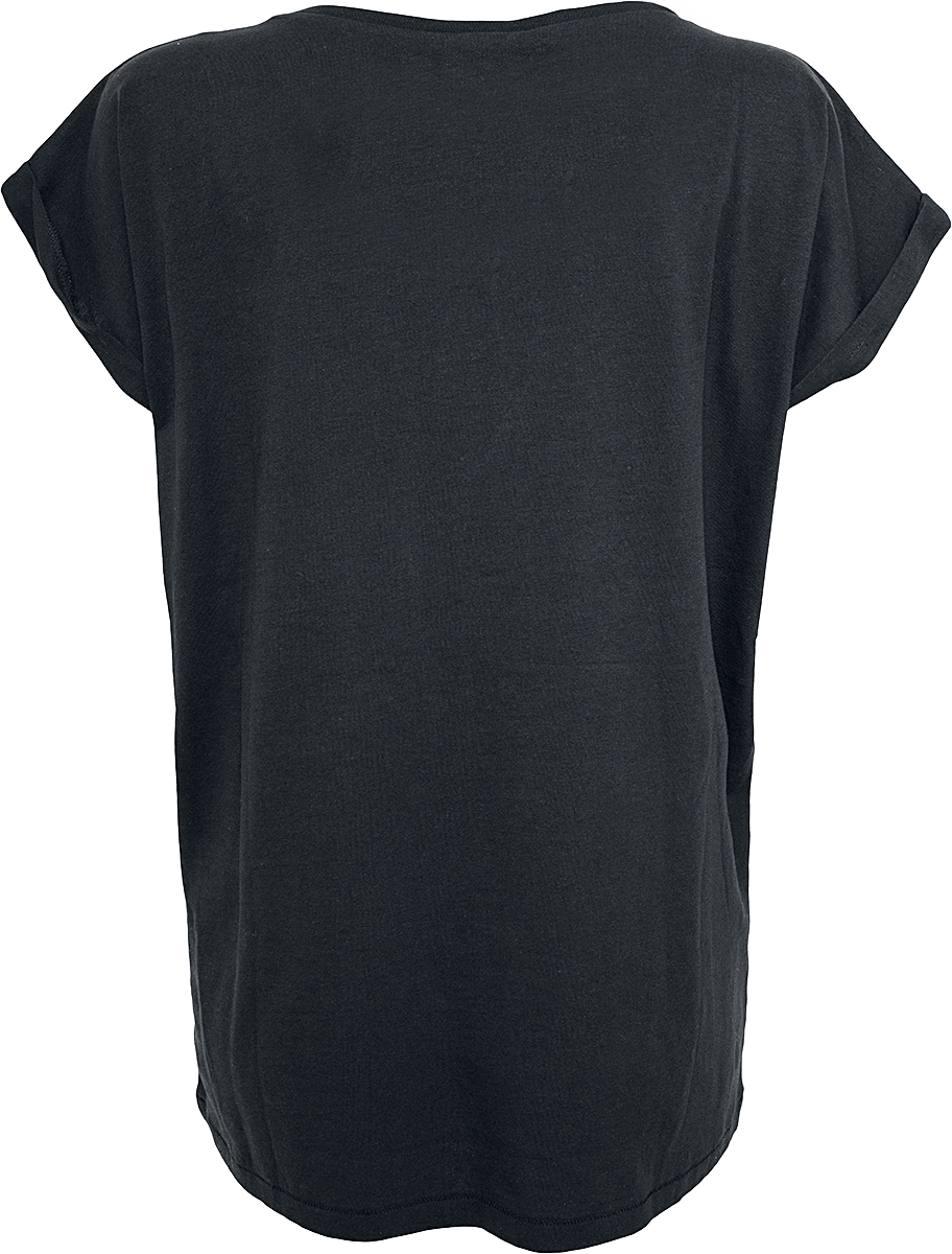 T-Shirt Manches courtes  de Urban Classics - T-shirt Manches Larges Femme - XS à 5XL - pour Femme - noir - Urban Classics - View 2