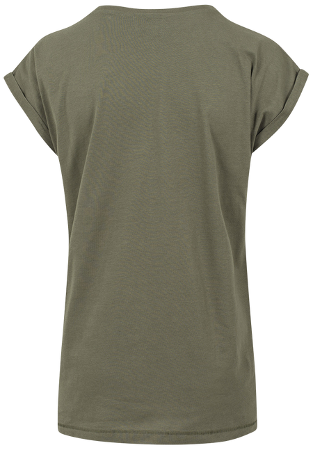 T-Shirt Manches courtes  de Urban Classics - T-shirt Manches Larges Femme - XS à S - pour Femme - olive - Urban Classics - View 2