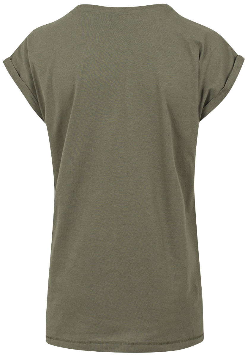 T-Shirt Manches courtes  de Urban Classics - T-shirt Manches Larges Femme - XS à 5XL - pour Femme - olive - Urban Classics - View 2
