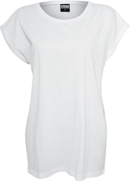 T-Shirt Manches courtes  de Urban Classics - T-shirt Manches Larges Femme - XS à 5XL - pour Femme - blanc - Urban Classics