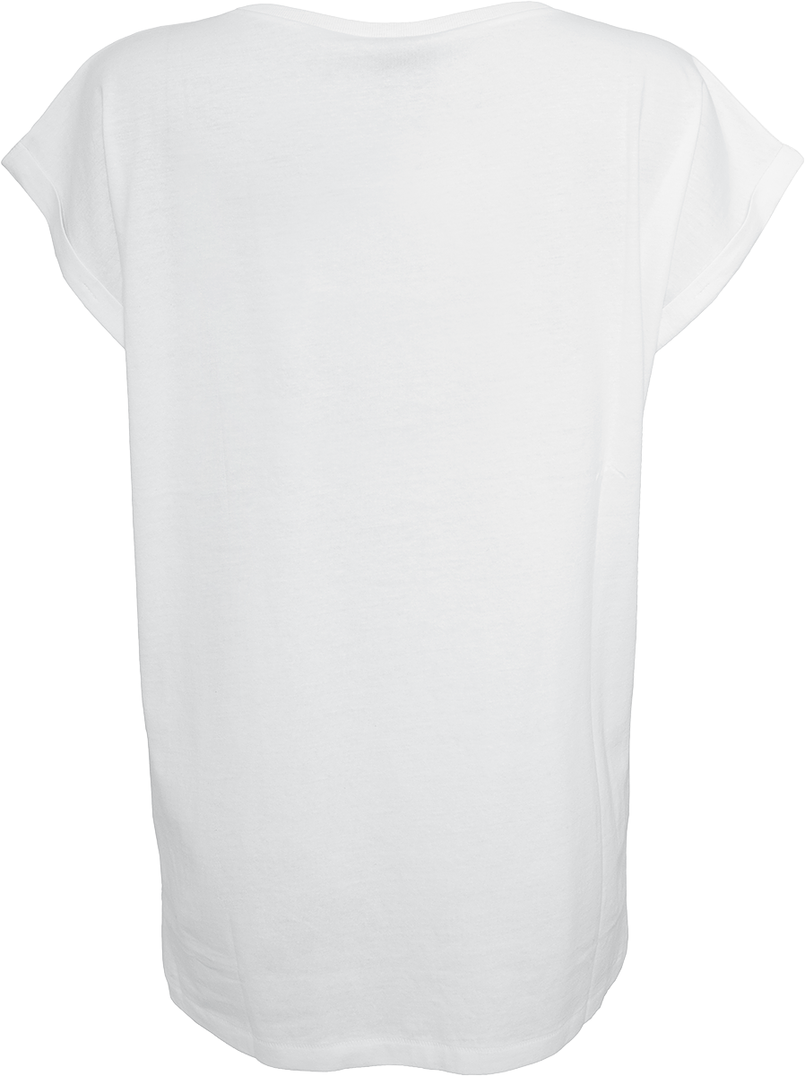 T-Shirt Manches courtes  de Urban Classics - T-shirt Manches Larges Femme - XS à 5XL - pour Femme - blanc - Urban Classics - View 2
