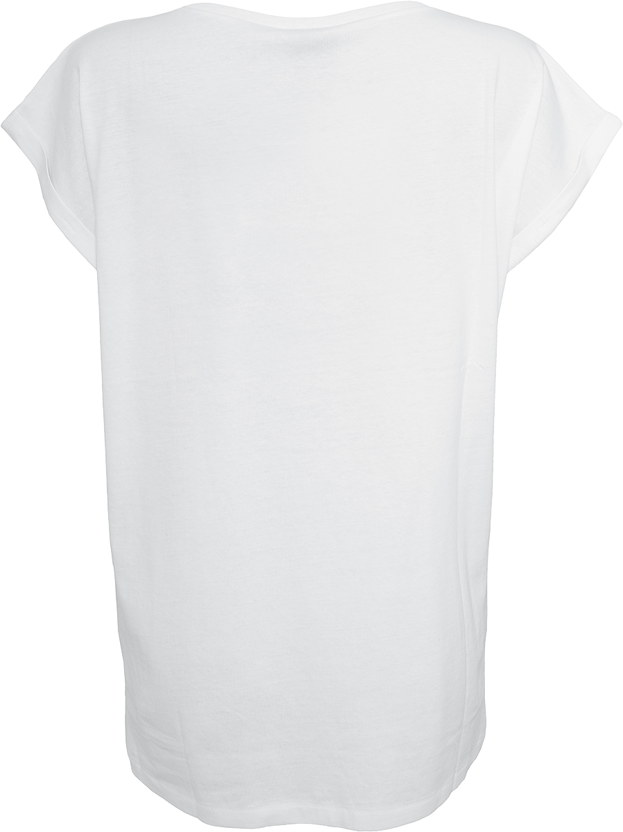 T-Shirt Manches courtes  de Urban Classics - T-shirt Manches Larges Femme - XS à 5XL - pour Femme - blanc - Urban Classics - View 2