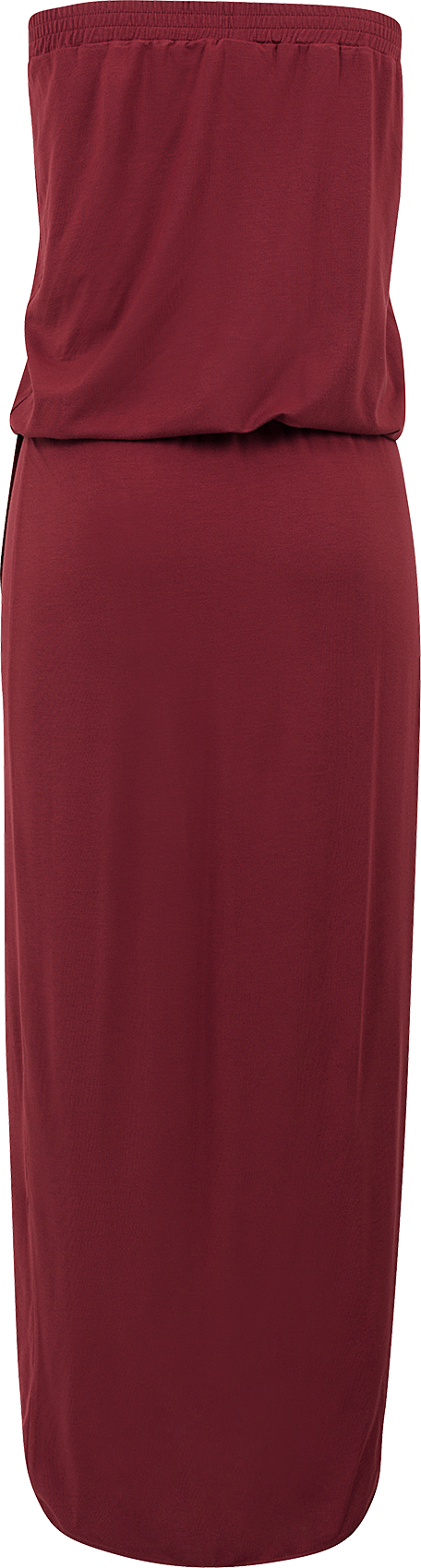 Robe courte  de Urban Classics - Robe Bustier - XS à 5XL - pour Femme - bordeaux - Urban Classics - View 2