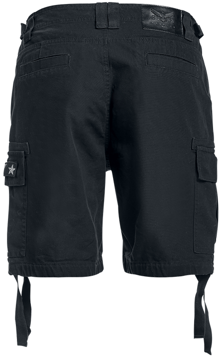 Short  de Black Premium by EMP - Bermuda Army Vintage - 27 à 36 - pour Femme - noir - Black Premium by EMP - View 2