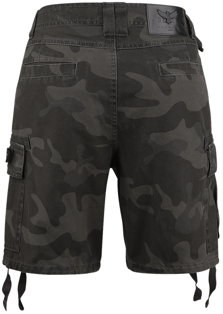 Short  de Black Premium by EMP - Bermuda Army Vintage - 27 à 36 - pour Femme - camouflage - Black Premium by EMP - View 2