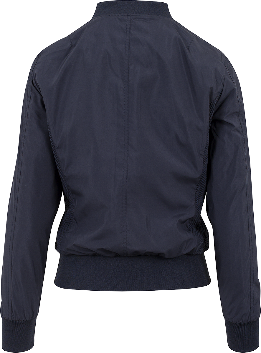Bomber  de Urban Classics - Blouson léger Femme - XS à M - pour Femme - marine - Urban Classics - View 2