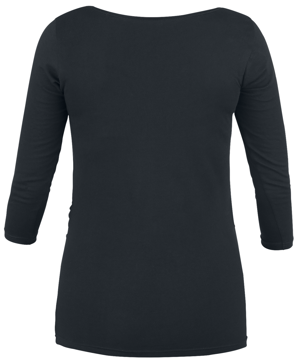 T-shirt manches longues Fun de Funshirt - Vêtement Maternité - Manches Longues - S à 3XL - pour Femme - noir - Funshirt - View 2
