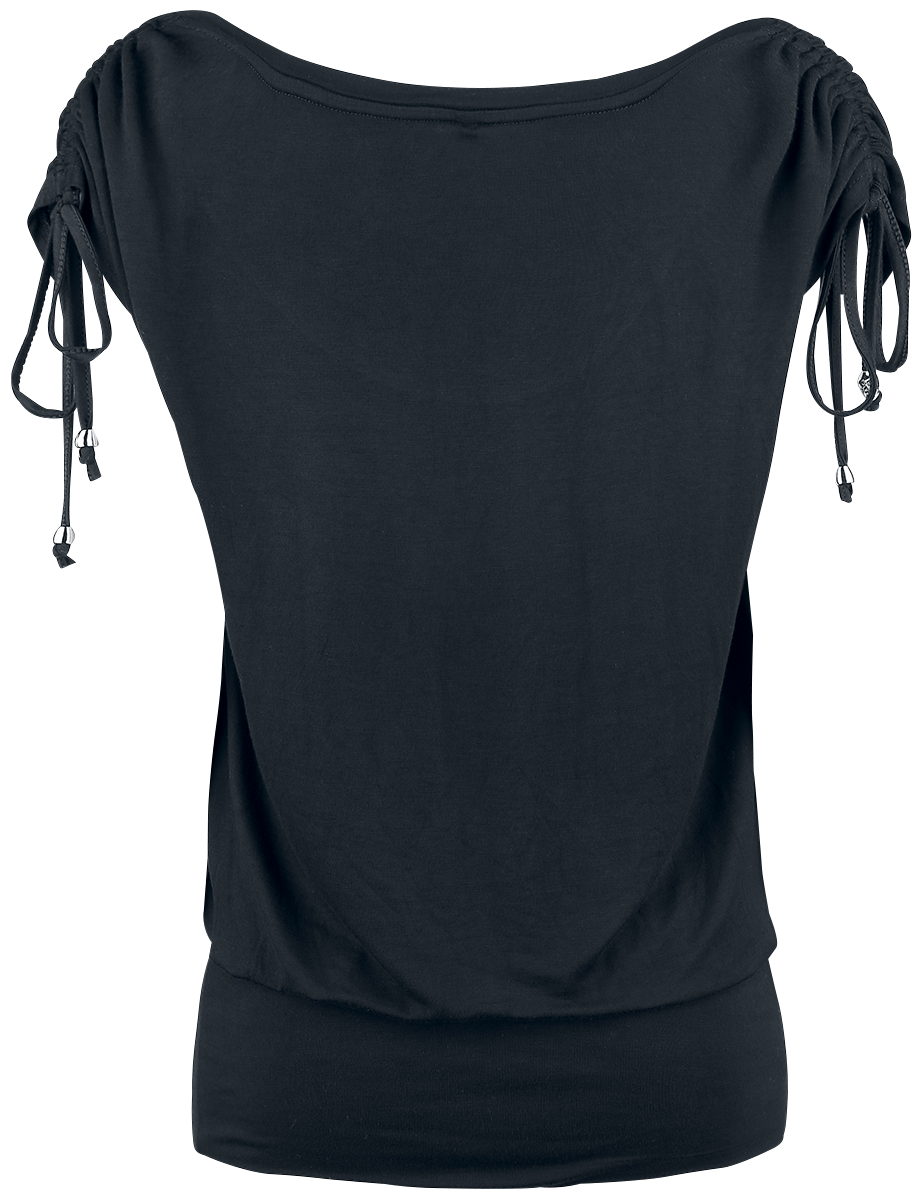 T-Shirt Manches courtes  de Black Premium by EMP - Gentle On My Mind - XS à XXL - pour Femme - noir - Black Premium by EMP - View 2