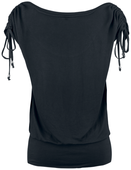 T-Shirt Manches courtes  de Black Premium by EMP - Gentle On My Mind - XS à XL - pour Femme - noir - Black Premium by EMP - View 2