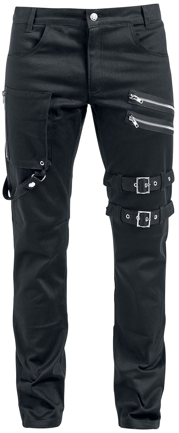 Jean Gothic de Vixxsin - Ice Breaker - W30L34 à W36L34 - pour Homme - noir - Vixxsin