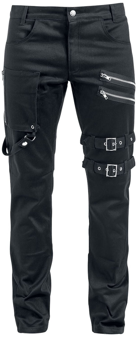 Jean Gothic de Vixxsin - Ice Breaker - W30L34 à W36L34 - pour Homme - noir - Vixxsin
