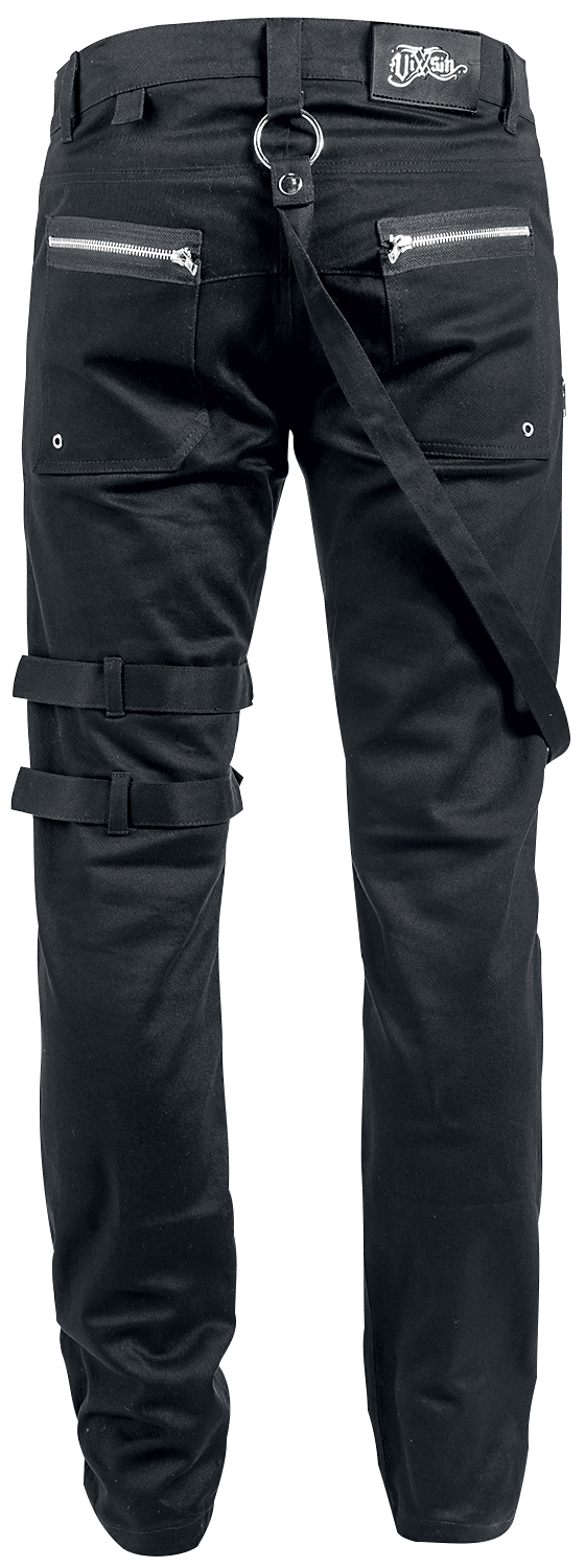 Jean Gothic de Vixxsin - Ice Breaker - W30L34 à W36L34 - pour Homme - noir - Vixxsin - View 2