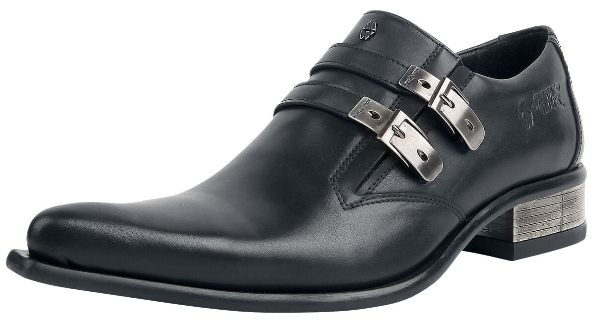 Chaussures basses  de New Rock - VIP Cuerolite - EU40 à EU47 - pour Homme - noir - New Rock