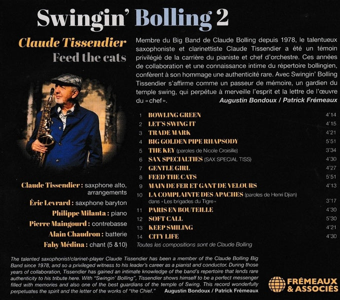 Swingin Bolling 2 - Feed The Cats - Front Cover