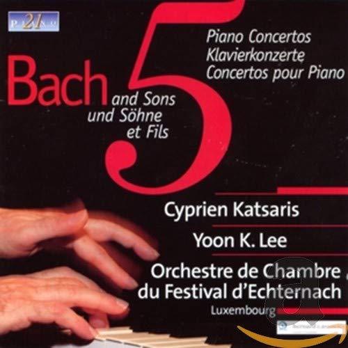 5 Concertos pour piano - Front Cover