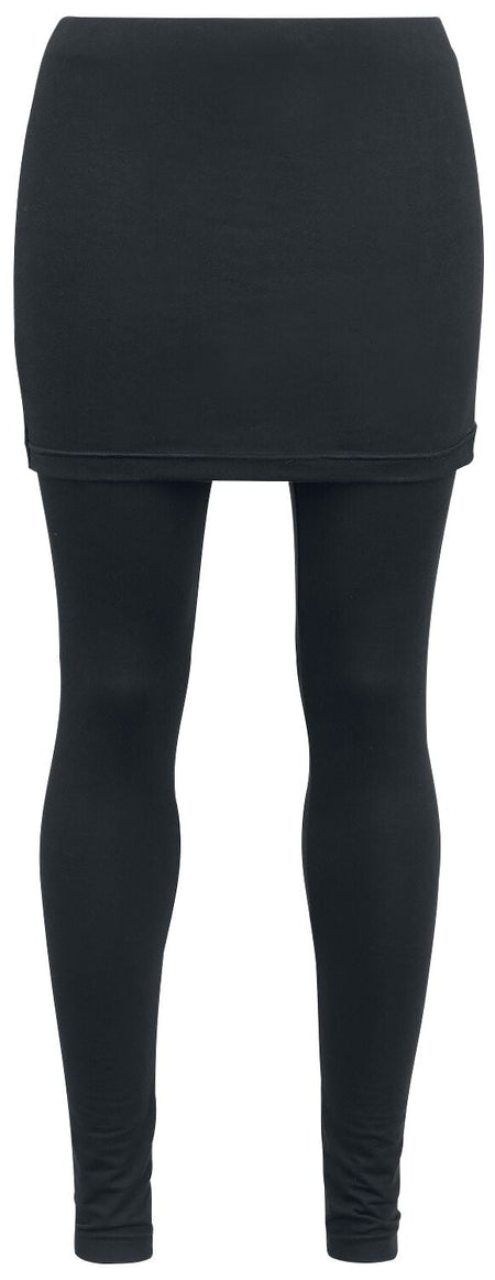 Legging  de Outer Vision - Jupe Avec Legging Vicenza - M à XL - pour Femme - noir - Outer Vision