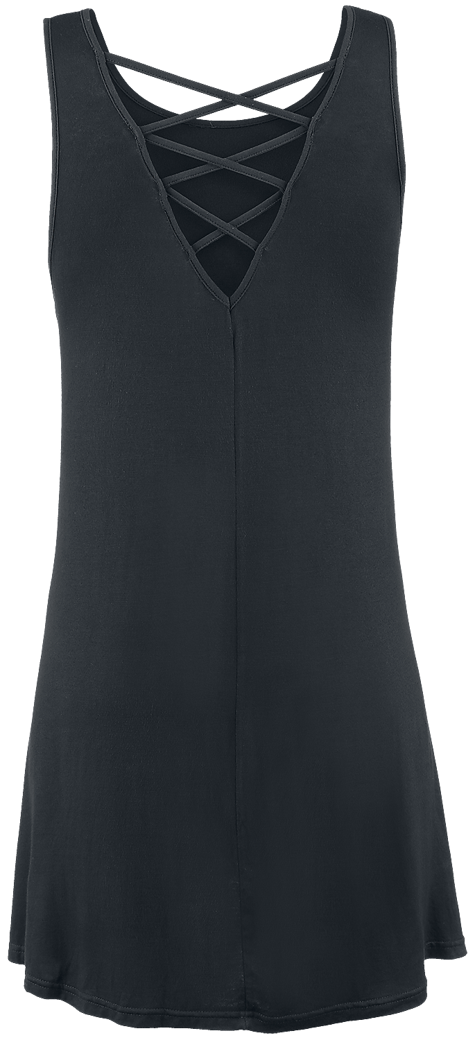 Robe courte  de Black Premium by EMP - Haut Dos Dentelle - S à 5XL - pour Femme - noir - Black Premium by EMP - View 2