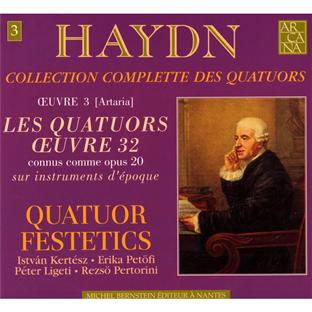 6 Quatuors à cordes, opus 20 - Front Cover