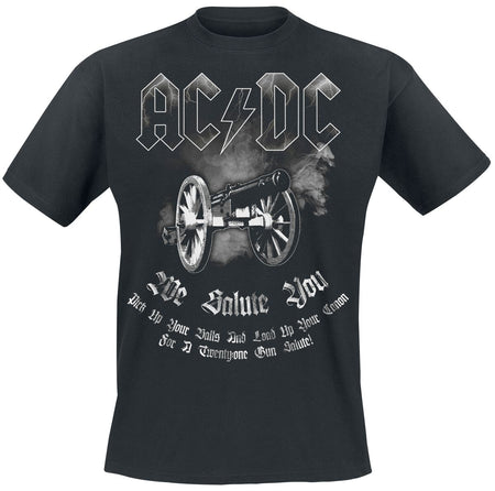 T-Shirt Manches courtes  de AC/DC - We Salute You - S à 4XL - pour Homme - noir - AC/DC